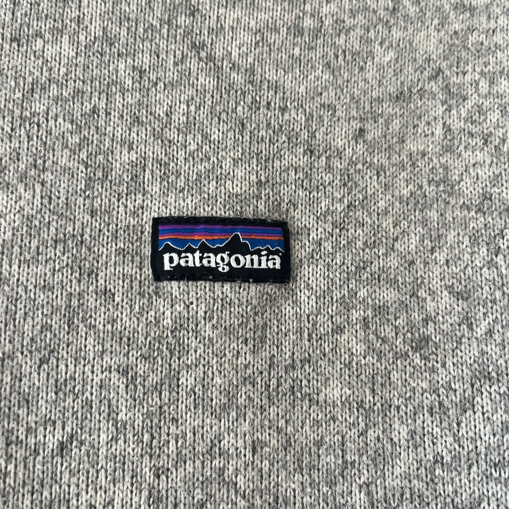 Patagonia Heather Gray Knit Sweater - Picture 3 of 4